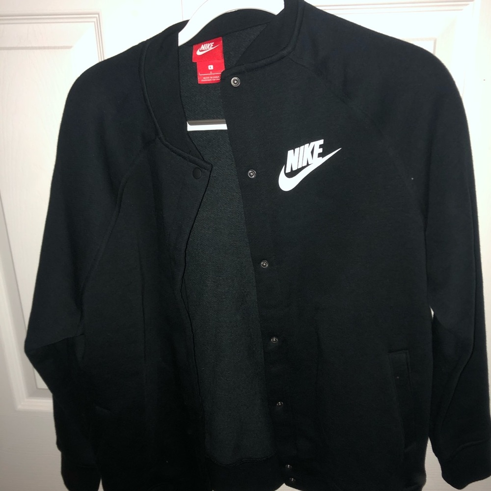 Nike Black Snap Sweatshirt Mens/Women’s
